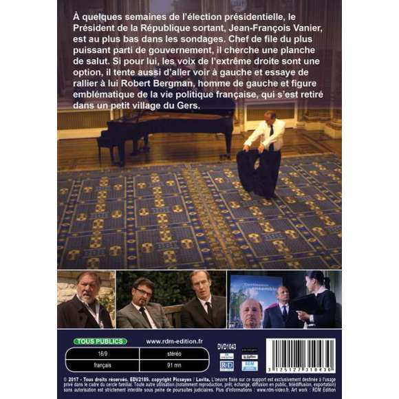 DVD - Film de Pierre Courrège  en DVD Un homme d'État
