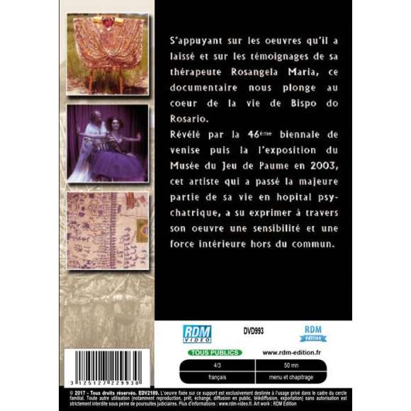 DVD - Film de  en DVD Collection les grands peintres - Bispo do Rosario