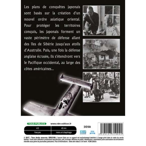 DVD - Film de  en DVD Collection images d'archives militaires - L'invasion de la Chine - Décembre 1941