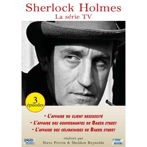 DVD - Film de Steve Previn, Sheldon Reynolds en DVD Sherlock Holmes : la série TV - 3 épisodes - L'Affaire du client...