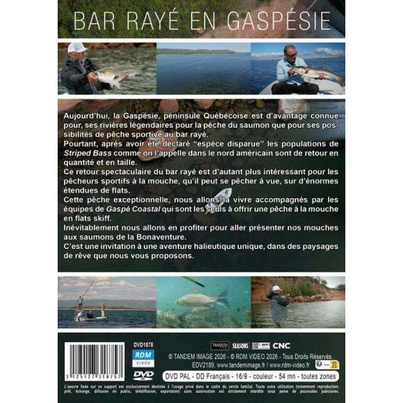 DVD - Film de Alain Morizot-Thibault en DVD Bar rayé en Gaspésie