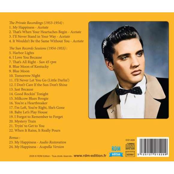 Presley, Elvis, The Sun Records Sessions, Variétés internationales, Rock, RDM-Edition, Musique