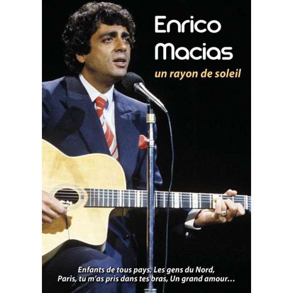 DVD - Film de  en DVD Enrico Macias - Un rayon de soleil