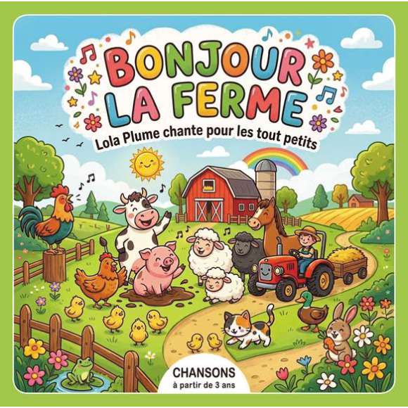 Plume, Lola, Bonjour la ferme, Chansons & comptines, RDM-Edition, Musique