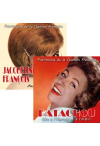 Pak CD Jacqueline François + Patachou (Patrimoine de la Chanson Française)