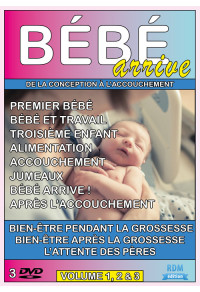 Bébé arrive - volume 1, 2 et 3 - bien-être pendant et après la grossesse + l'attente des pères