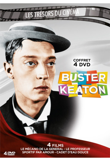 Buster Keaton - 4 Films : Le Mécano de la General - Le Professeur - Sportif par amour - Cadet d'eau douce - Les Trésors...