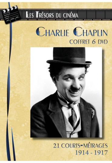Charlie Chaplin - Coffret 6 DVD - 21 courts-métrages (1914-1917)