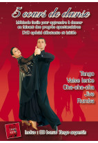 Coffret 5 DVD de cours de danse et CD bonus - Tango, valse lente, cha-cha-cha, jive, rumba