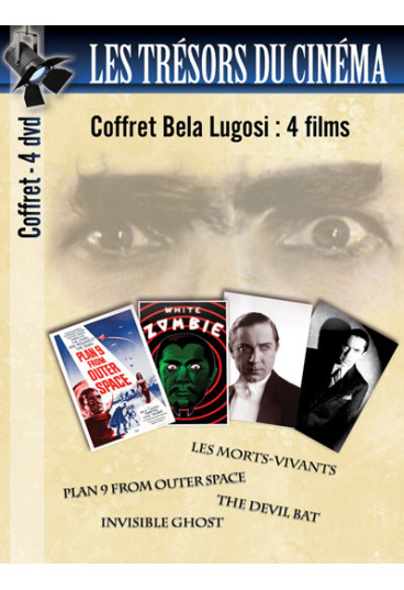 Coffret Bela Lugosi - Plan 9 from Outer Space + Les Morts-vivants + The Devil bat + Invisible Ghost