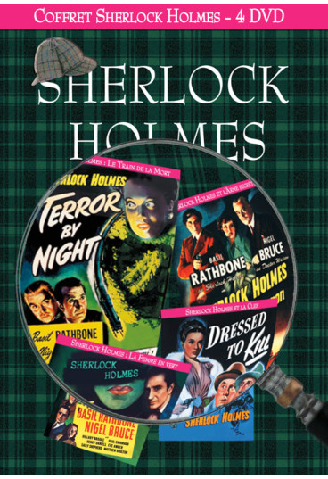 Coffret Sherlock Holmes - Sherlock Holmes et l'arme secrète + Sherlock Holmes : La Femme en Vert + Sherlock Holmes : Le...