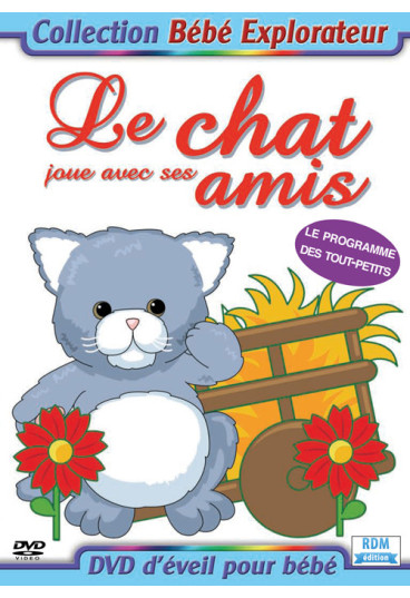 Collection bébé explorateur - Le chat joue avec ses amis