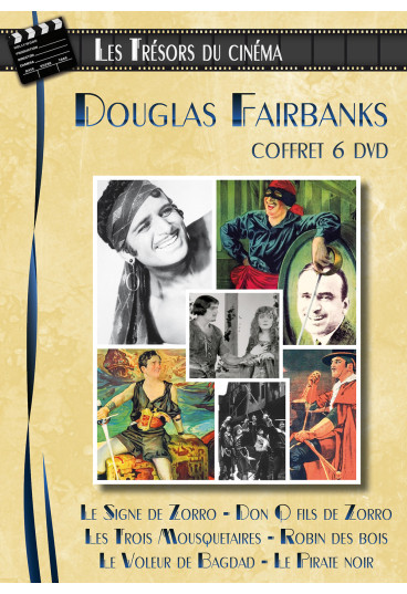 Douglas Fairbanks - Coffret 6 DVD, 6 longs-métrages avec Douglas Fairbanks
