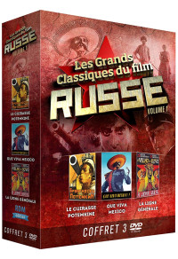 Grands Classiques du film russe (Les) - Volume 1 - Le Cuirassé Potemkine + Que Viva Mexico + La Ligne Générale