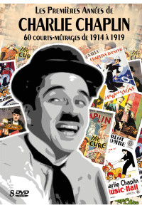Premières années de Charlie Chaplin (Les) - 60 courts-métrages (1914-1919) - Coffret 8 DVD