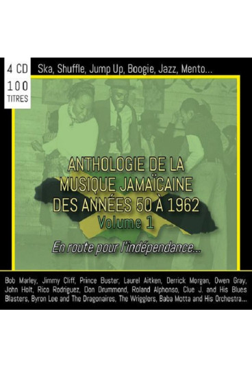 Anthologie de la musique jamaïcaine des années 50 à 1962 volume 1