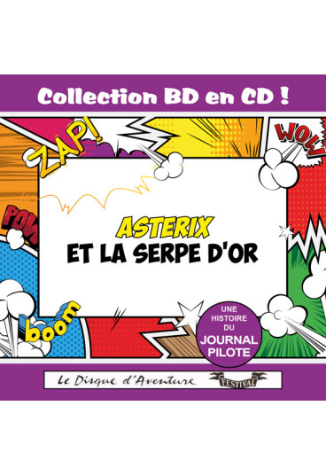 Collection BD en CD : Astérix et la Serpe D'or