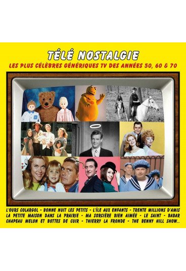 Télé nostalgie : les plus célèbres génériques TV des années 50, 60 & 70