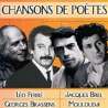 Ferré, Léo, Brel, Jacques, Brassens, Georges, Mouloudji, Chansons de poètes, Variétés françaises, Compilations,...