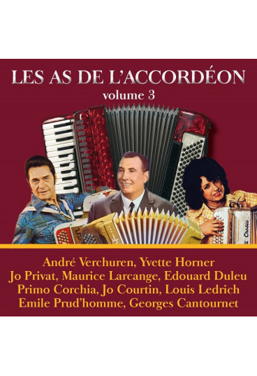 Les as de l'accordéon volume 3