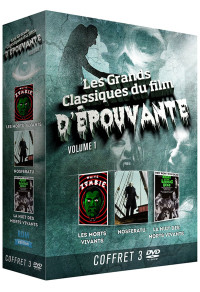 Grands Classiques du film d'épouvante vol 1 : Les Morts-Vivants - Nosferatu - La Nuit des Morts-Vivants (Les)